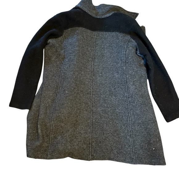 Lauren Ralph Lauren LRL Jeans Co Vintage Lambswool Blend Long Sweater Jacket - Picture 3 of 9